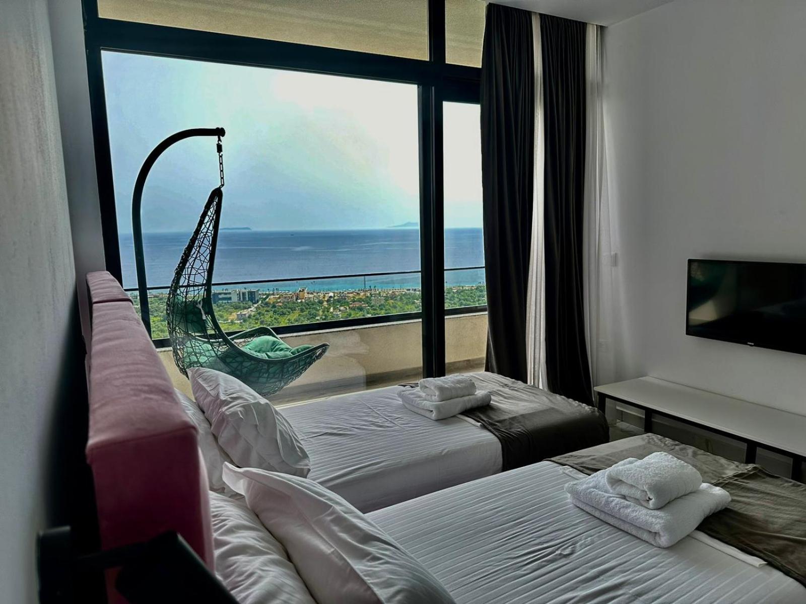 Wait 'N Sea Hotel Himare Ngoại thất bức ảnh